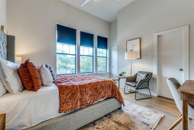 5006 Mission Ave, Dallas, TX 75206 - bedroom featuring light wood-style flooring
