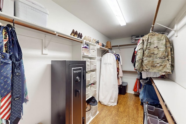203 Millington Trl, Mansfield, TX 76063 - spacious closet featuring wood finished floors