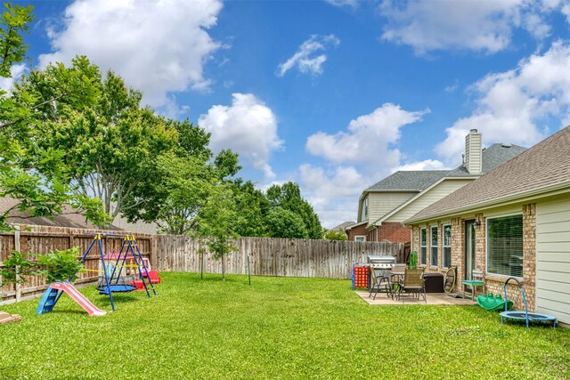 203 Millington Trl, Mansfield, TX 76063 - view of yard featuring a patio