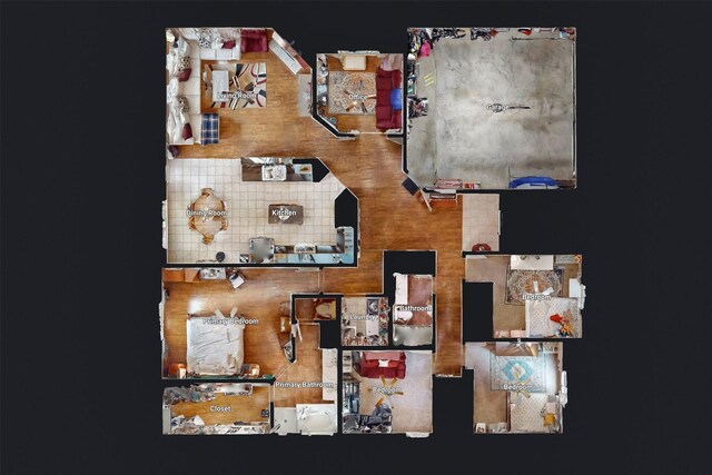 203 Millington Trl, Mansfield, TX 76063 - floor plan / room layout