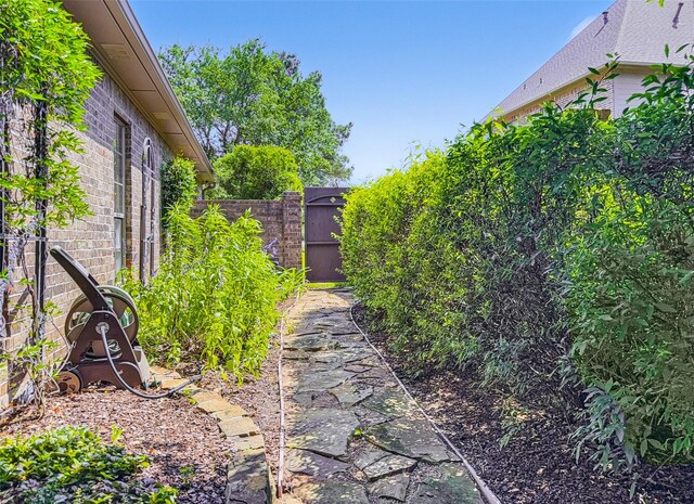 2215 Firestone Cir, Tyler, TX 75703 - view of yard featuring fence
