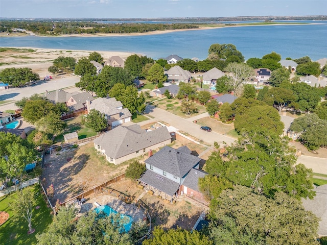 605 Keel Way, Azle, TX 76020 - view of property location featuring a nearby body of water, nearby suburban area, and a pool area