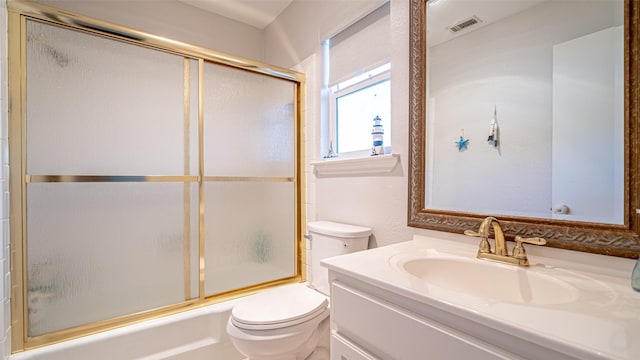 4536 Overlook Ct, Granbury, TX 76049 - bathroom with toilet, vanity, and enclosed tub / shower combo