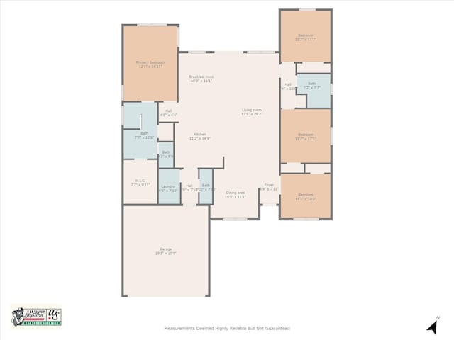2610 Austin Dr, Granbury, TX 76048 - home floor plan