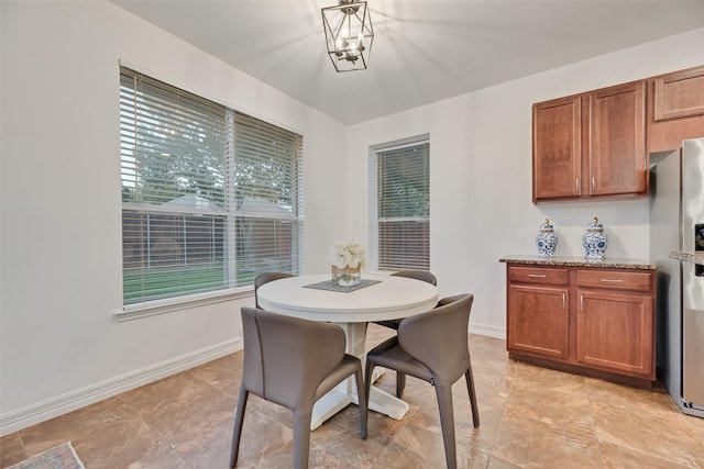 2904 Champlin Ct, Richardson, TX 75082 - dining area featuring baseboards
