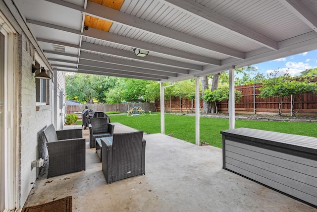 2306 Monte Cristo Dr, Sherman, TX 75092 - view of patio / terrace