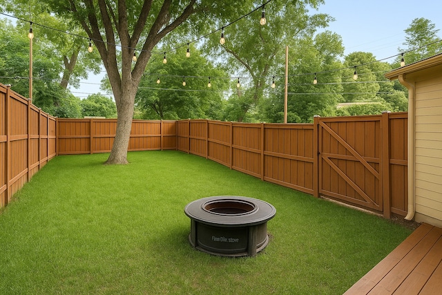 1219 Haines Ave, Dallas, TX 75208 - fenced backyard featuring a gate