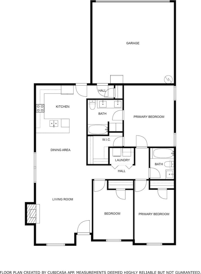 1219 Haines Ave, Dallas, TX 75208 - view of room layout