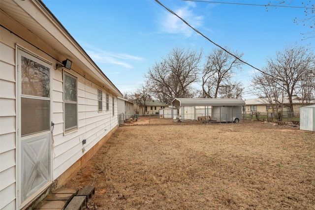 1406 E Cortez Dr, Wichita Falls, TX 76306 - view of yard with fence