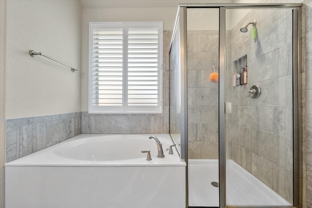 3626 Green Bluff Ct, Midlothian, TX 76065 - full bath with a shower stall and a bath