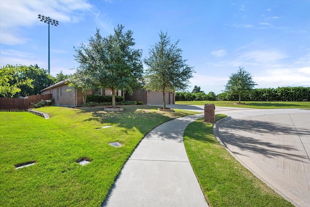 3626 Green Bluff Ct, Midlothian, TX 76065 - view of property hidden behind natural elements with a garage