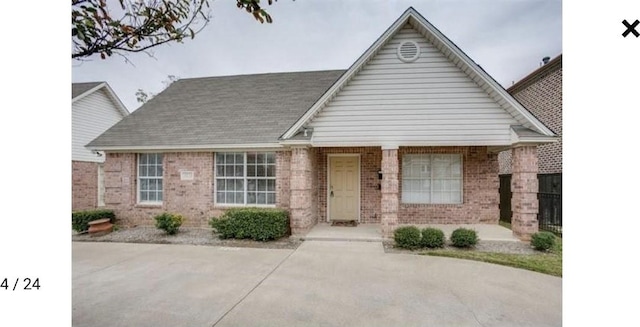 3233 S Univ Dr, Fort Worth, TX 76109 - view of front facade with brick siding