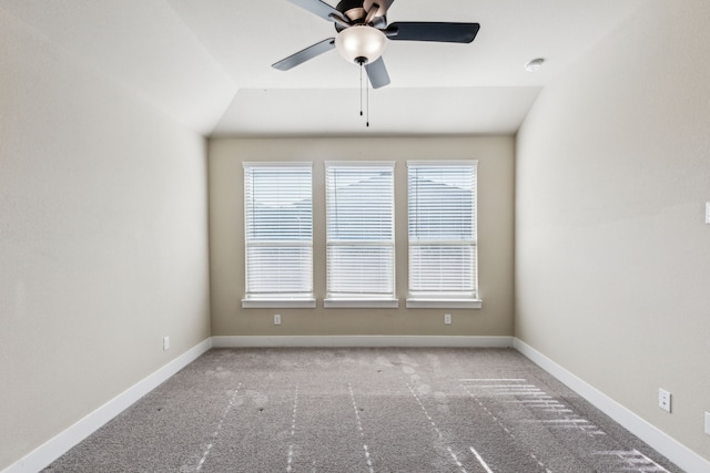 5408 Fairdale Dr, Denton, TX 76207 - carpeted spare room with plenty of natural light, ceiling fan, baseboards, and a smoke detector