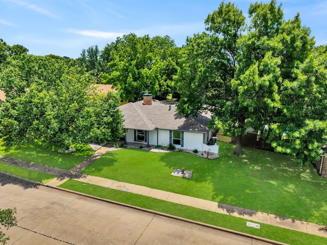 4122 Azalea Ln, Garland, TX 75043 - aerial view of property and surrounding area