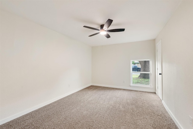 3011 Sunnybrook Ln, Arlington, TX 76014 - spare room with carpet, ceiling fan, and baseboards