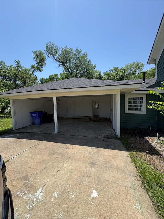 401 S Bois D Arc St, Forney, TX 75126 - view of car parking with driveway and an attached carport
