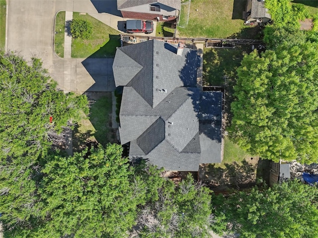4524 Rosedale Dr, Grand Prairie, TX 75052 - view from above of property