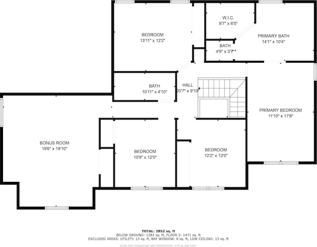 4524 Rosedale Dr, Grand Prairie, TX 75052 - floor plan / room layout