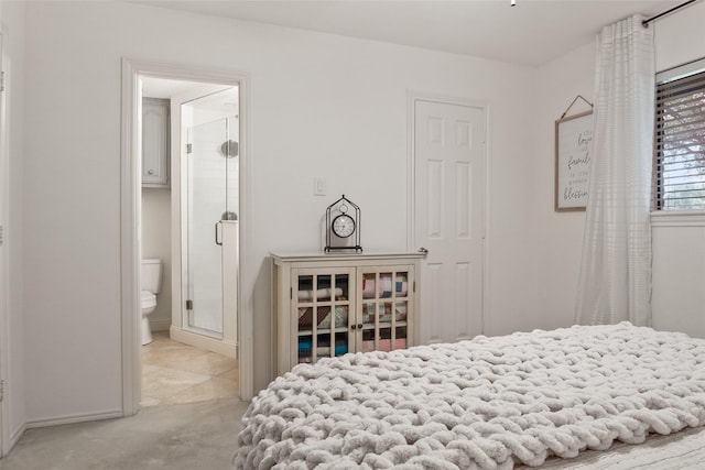 120 Willow Oak Ct, Double Oak, TX 75077 - carpeted bedroom featuring baseboards and ensuite bathroom
