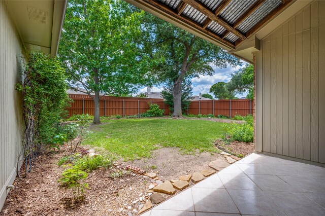 1404 Chicota Dr, Plano, TX 75023 - view of yard featuring a patio area