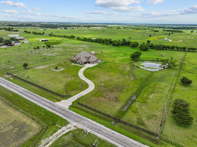 781 Audra Cir, Rhome, TX 76078 - aerial view of sparsely populated area