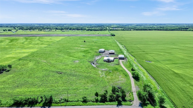 3094 Old Ida Rd, Whitewright, TX 75491 - aerial view of sparsely populated area