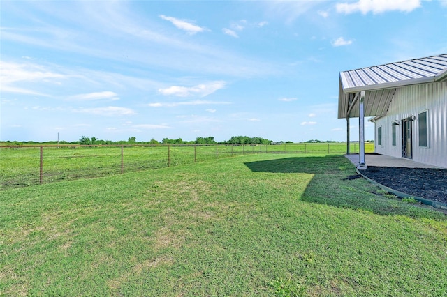 3094 Old Ida Rd, Whitewright, TX 75491 - view of yard with a view of rural / pastoral area and a patio