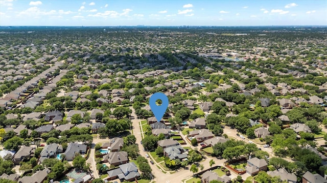 8405 Dawson Dr, Plano, TX 75025 - aerial perspective of suburban area