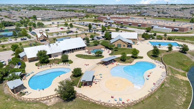 1607 Lilac Ln, Celina, TX 75009 - drone / aerial view of a pool