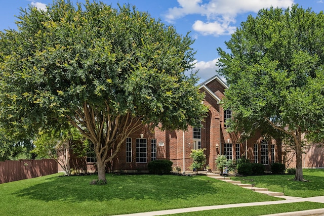 7460 Yellowstone Dr, Frisco, TX 75033 - view of front of house with brick siding