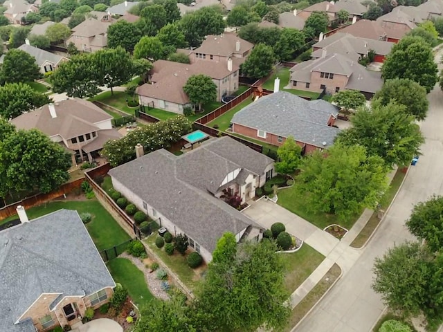 5143 Pond Bluff Way, Fairview, TX 75069 - aerial perspective of suburban area