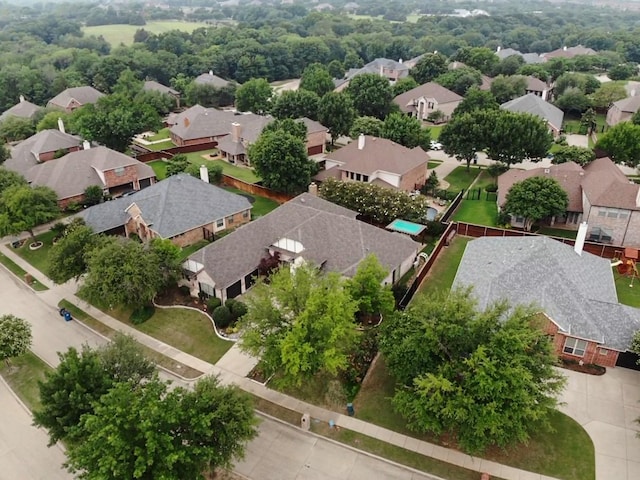 5143 Pond Bluff Way, Fairview, TX 75069 - aerial perspective of suburban area