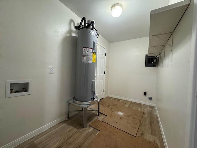 140 Shirley Dr, Lacy Lakeview, TX 76705 - utility room with electric water heater