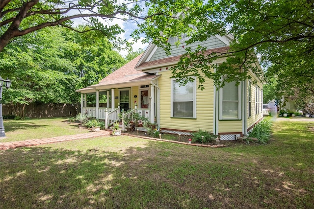 306 College St, Red Oak, TX 75154 - view of front of home with covered porch and roof with shingles