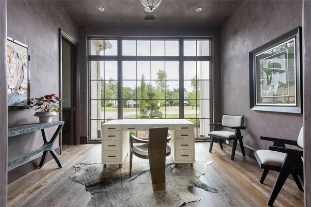 5610 Lobello, Dallas, TX 75229 - office with light wood-style flooring