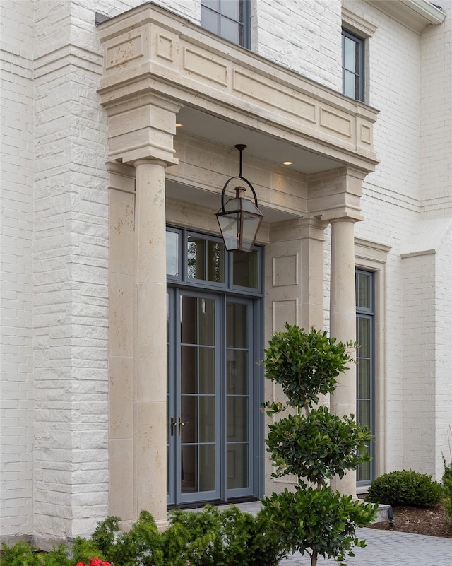 5610 Lobello, Dallas, TX 75229 - view of exterior entry with brick siding