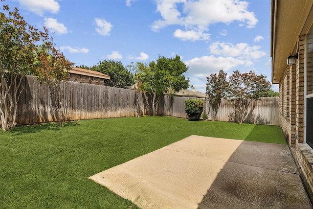 4925 Happy Trl, Fort Worth, TX 76244 - view of yard featuring a patio area