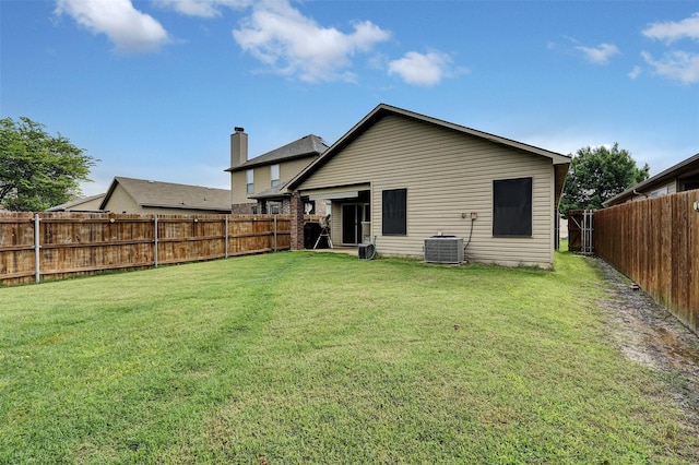5061 Britton Ridge Ln, Fort Worth, TX 76179 - rear view of house featuring central air condition unit