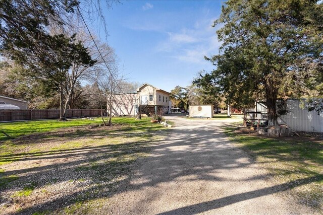 1474 Vz County Road 3810, Wills Point, TX 75169 - view of dirt / gravel driveway
