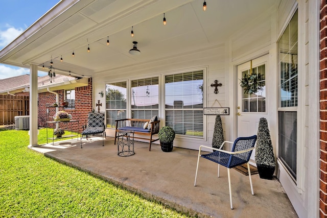 1521 Rice Rd Unit A101, Tyler, TX 75703 - view of patio featuring cooling unit