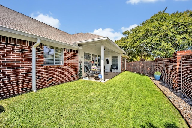 1521 Rice Rd Unit A101, Tyler, TX 75703 - view of yard featuring a patio