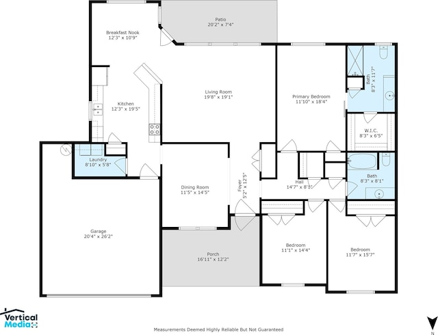 1521 Rice Rd Unit A101, Tyler, TX 75703 - room layout