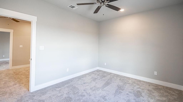 2048 Salina Cir, Granbury, TX 76048 - unfurnished room featuring a ceiling fan, carpet floors, and baseboards