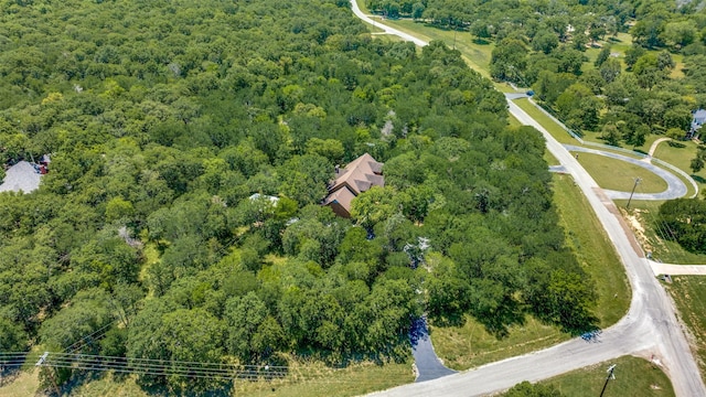 348 Indian Trl, Decatur, TX 76234 - bird's eye view of a forest