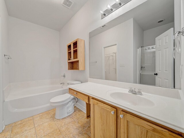 2500 Westheimer Rd, Denton, TX 76210 - full bath with toilet, a bath, vanity, and a shower