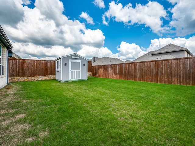 11724 Pistachio Trl, Fort Worth, TX 76108 - view of yard featuring a storage shed and an outbuilding