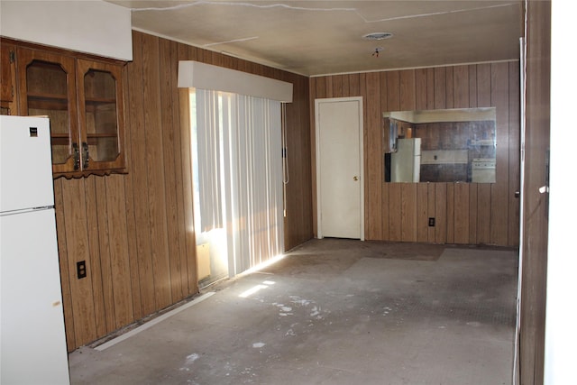 114 Wilmington Ave, Waxahachie, TX 75165 - empty room with wood walls