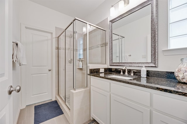 7320 San Saba Dr, Mckinney, TX 75070 - full bath featuring a shower stall and vanity