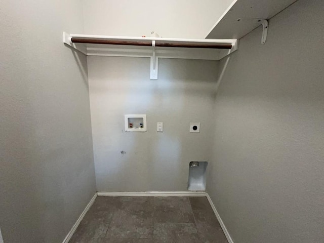 3000 Buckthorn St, Forney, TX 75126 - clothes washing area featuring washer hookup, electric dryer hookup, and baseboards