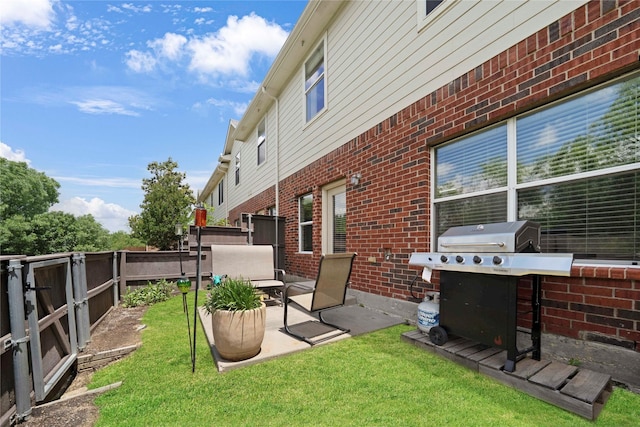 3421 Paisano Trl, Plano, TX 75093 - view of yard featuring a patio area